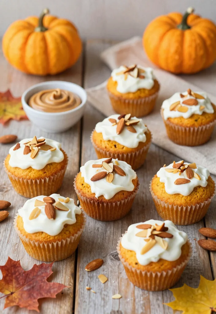 17 Greek Yogurt Pumpkin Muffins: Fall Favorite - 13. Greek Yogurt Pumpkin Muffins with Almond Butter 1