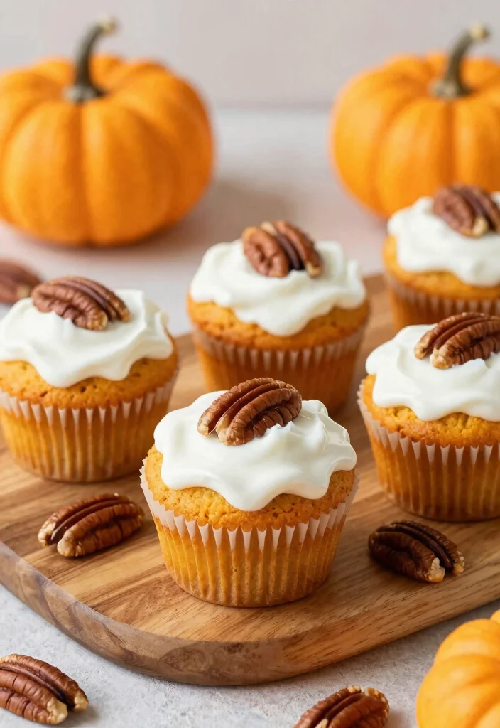 17 Greek Yogurt Pumpkin Muffins: Fall Favorite - 6. Greek Yogurt Pumpkin Muffins with Pecans 1