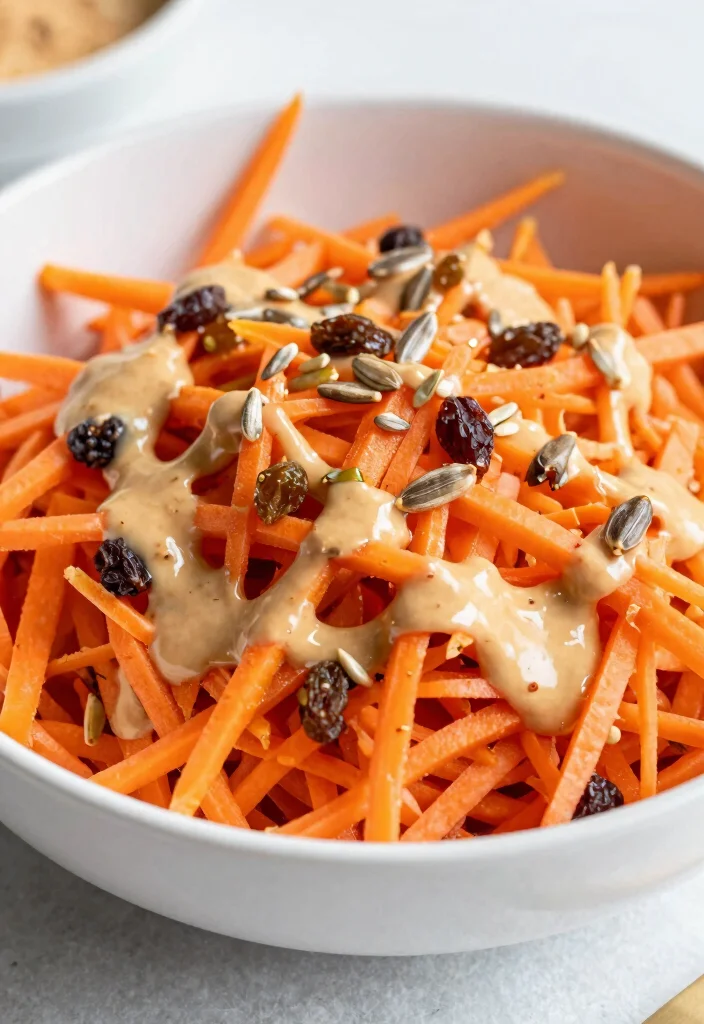 17 Thai Salads with Peanut Dressing (Crunchy & Fresh) - 7. Thai Carrot Salad with Peanut Dressing 1