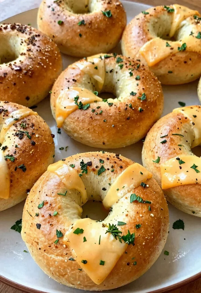 18 Bagels with Greek Yogurt: Healthy Breakfast Options Using Greek Yogurt - 15. Herb and Cheese Bagels 1