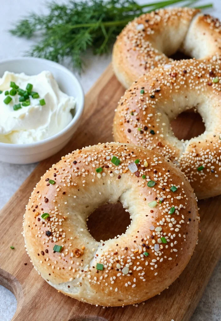 18 Bagels with Greek Yogurt: Healthy Breakfast Options Using Greek Yogurt - 2. Everything Bagels with Greek Yogurt 1