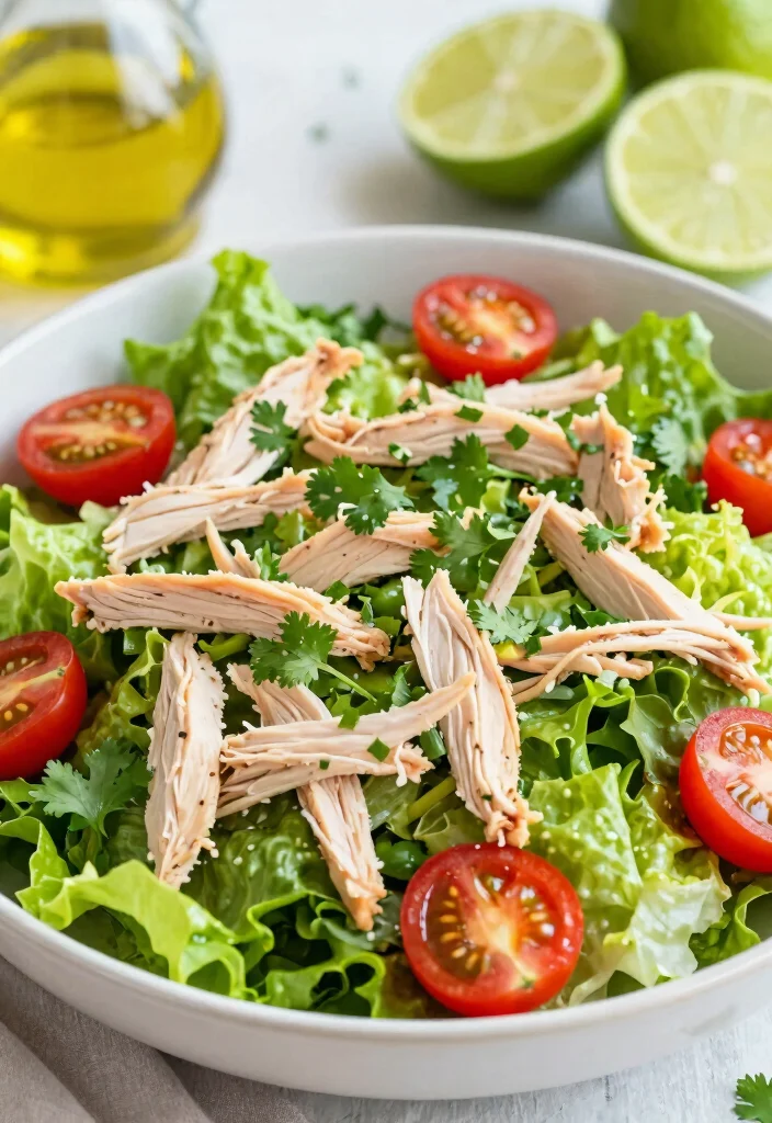 18 Chinese Chicken Salad Recipes (Crunchy & Fresh) - 18. Cilantro Lime Chicken Salad 1