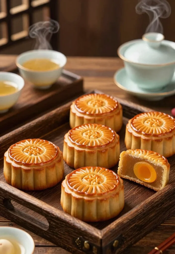 18 Chinese Desserts (Sweet Treats from Across China) - 1. Mooncakes (月饼) 1
