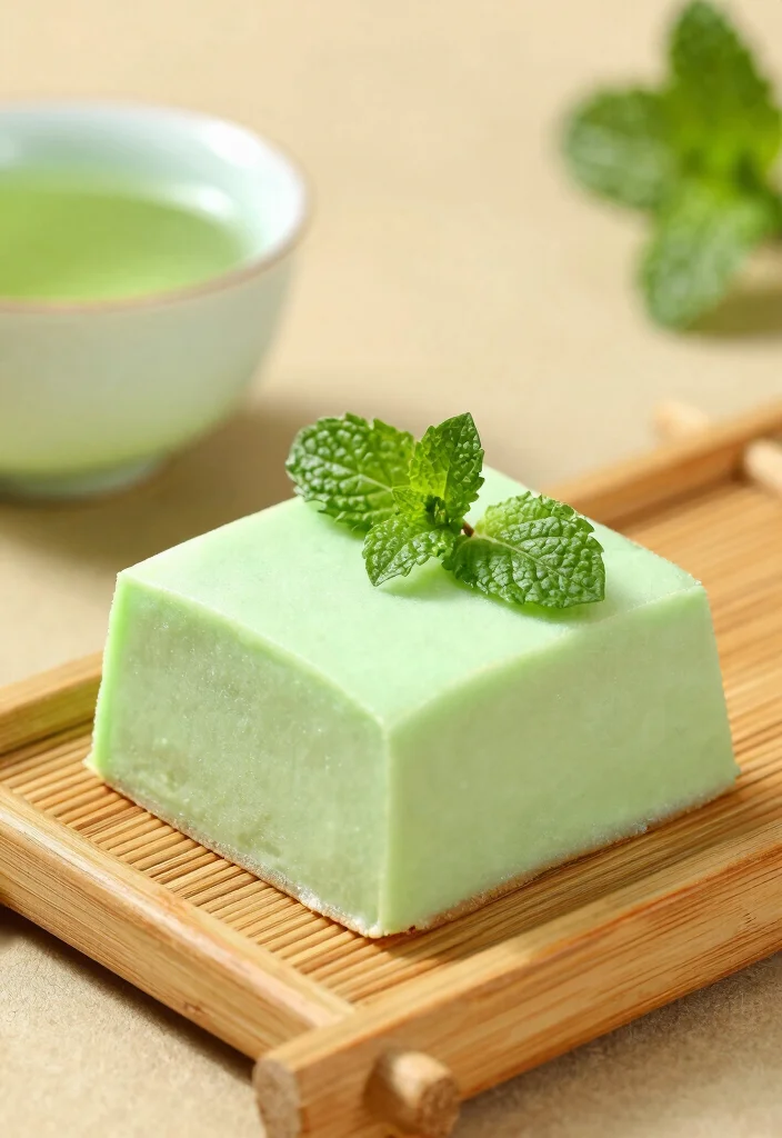 18 Chinese Desserts (Sweet Treats from Across China) - 12. Mung Bean Cake (绿豆糕) 1