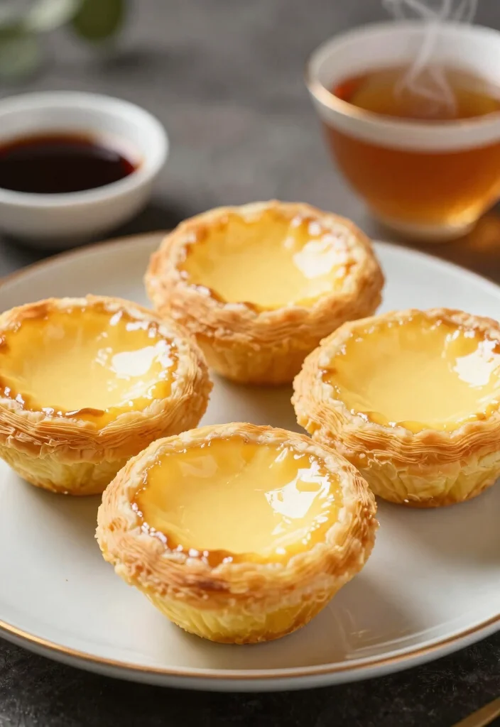 18 Chinese Desserts (Sweet Treats from Across China) - 3. Egg Tarts (蛋挞) 1