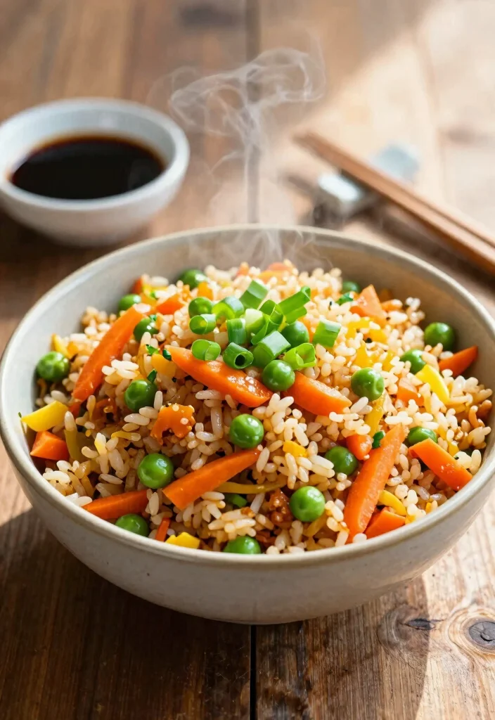 18 Easy Chinese Fried Rice Recipes (Better Than Takeout) - 1. Classic Vegetable Fried Rice 1