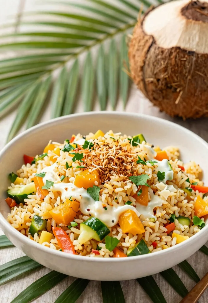 18 Easy Chinese Fried Rice Recipes (Better Than Takeout) - 7. Coconut Fried Rice 1