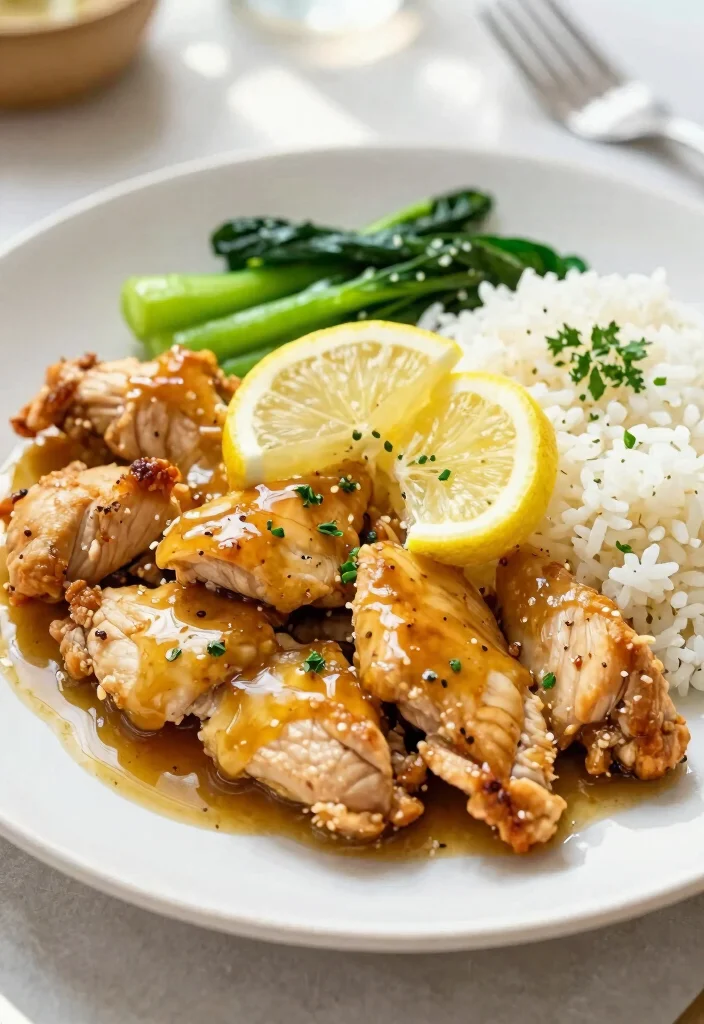 18 Gluten-Free Chinese Food Recipes (Easy & Authentic) - 11. Gluten-Free Lemon Chicken 1