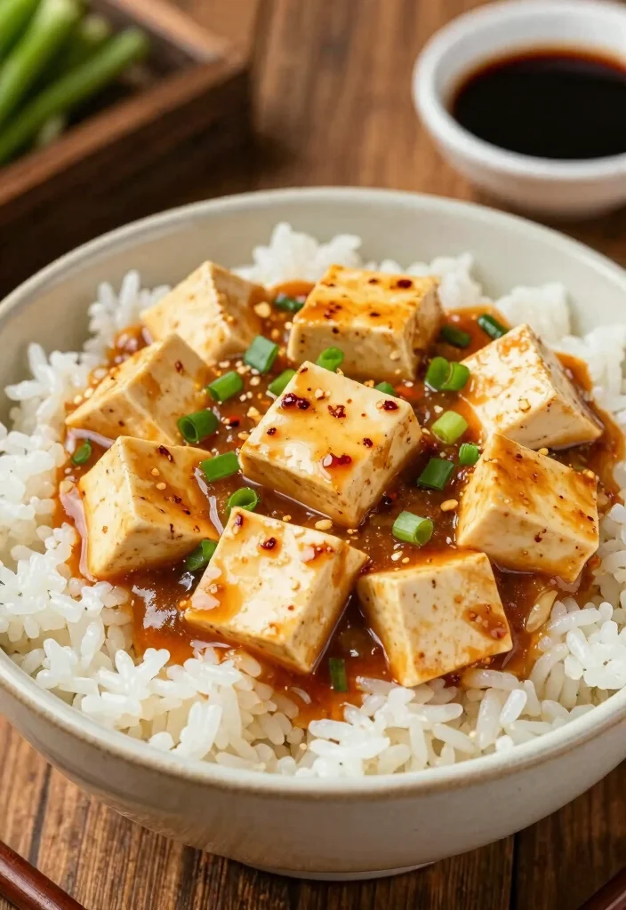 18 Healthy Chinese Recipes (Low Oil, High Flavor) - 7. Vegan Mapo Tofu 1