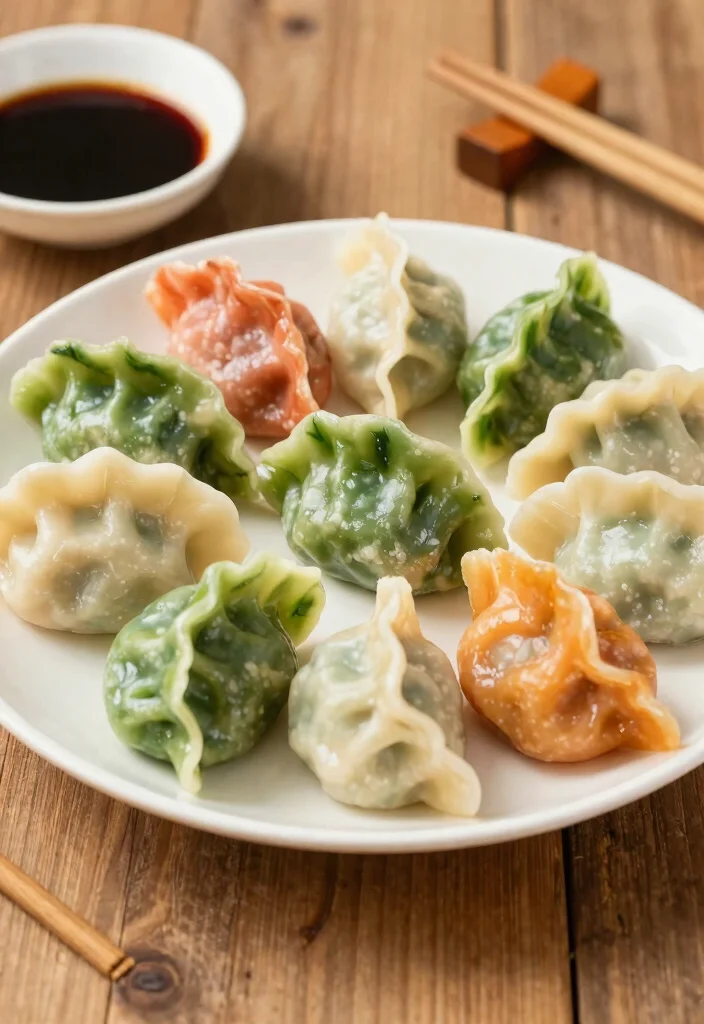 18 Healthy Chinese Recipes (Low Oil, High Flavor) - 8. Simple Vegetable Dumplings 1