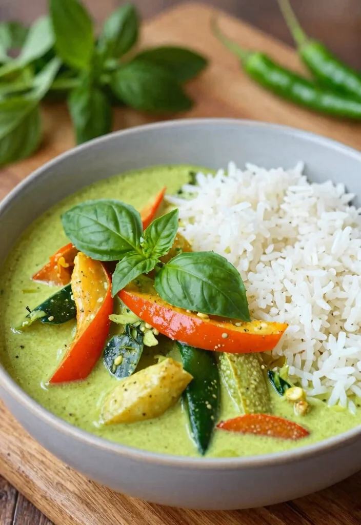 18 Irresistible Vegan Thai Curry Recipes to Spice Up Your Kitchen! - 1. Classic Thai Green Curry 1