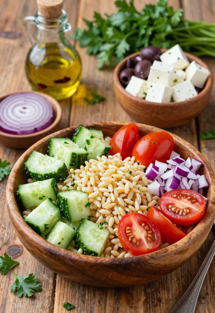 18 Orzo Greek Salad (Easy Weeknight Side) - 1. Ingredients You’ll Love 1