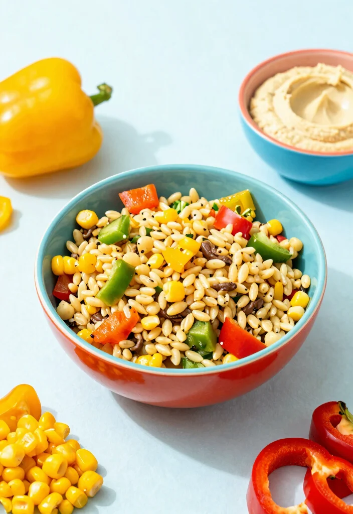 18 Orzo Greek Salad (Easy Weeknight Side) - 13. Kid-Friendly Version 1