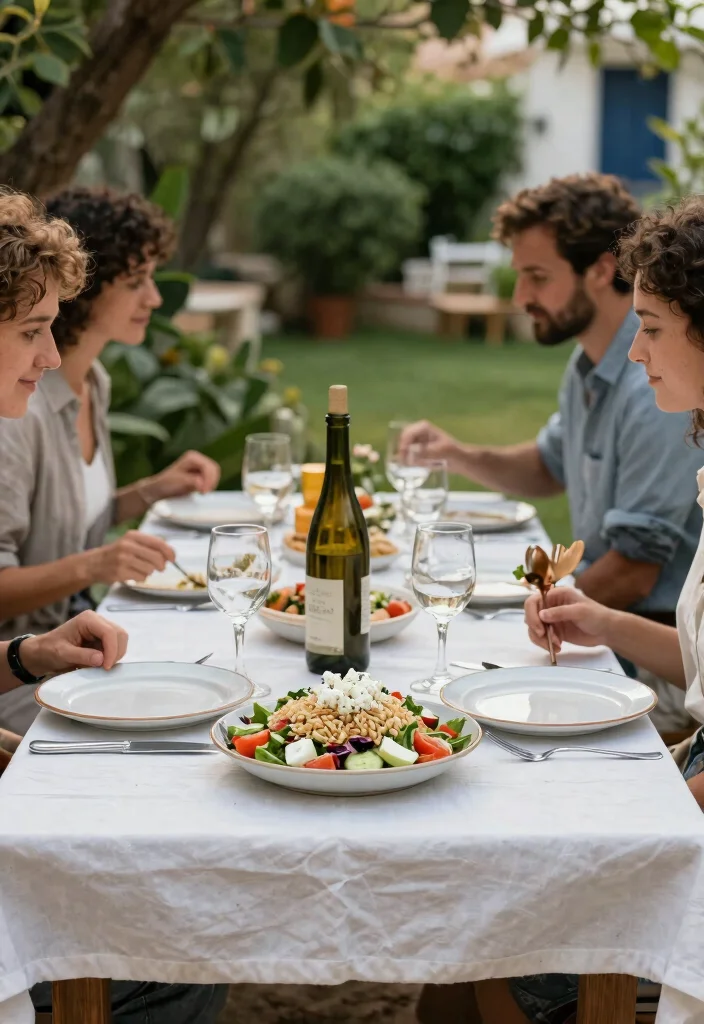 18 Orzo Greek Salad (Easy Weeknight Side) - 18. Enjoying the Mediterranean Lifestyle 1