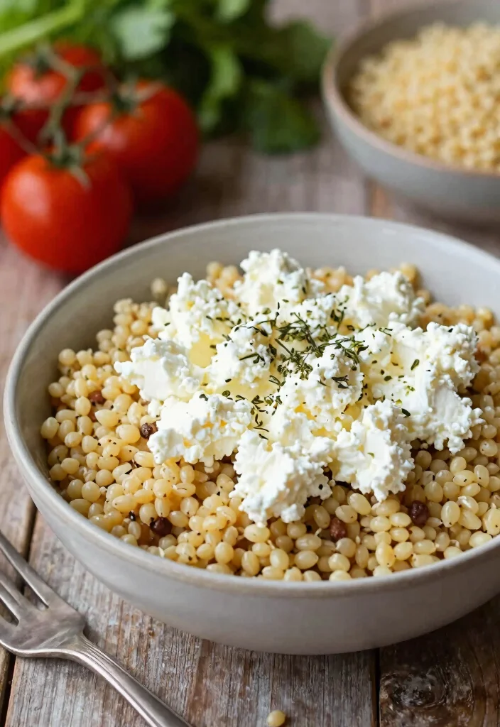 18 Orzo Greek Salad (Easy Weeknight Side) - 4. The Creamy Feta Addition 1