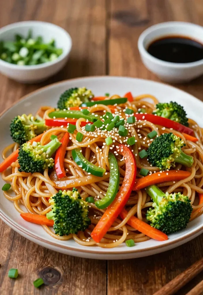18 Pan-Fried Chinese Noodles Recipes (Crispy & Golden) - 1. Classic Vegetable Chow Mein 1