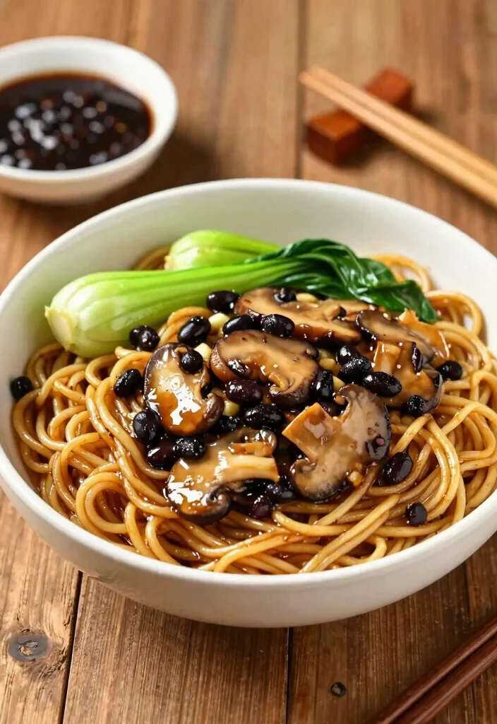 18 Pan-Fried Chinese Noodles Recipes (Crispy & Golden) - 8. Black Bean Garlic Noodles 1