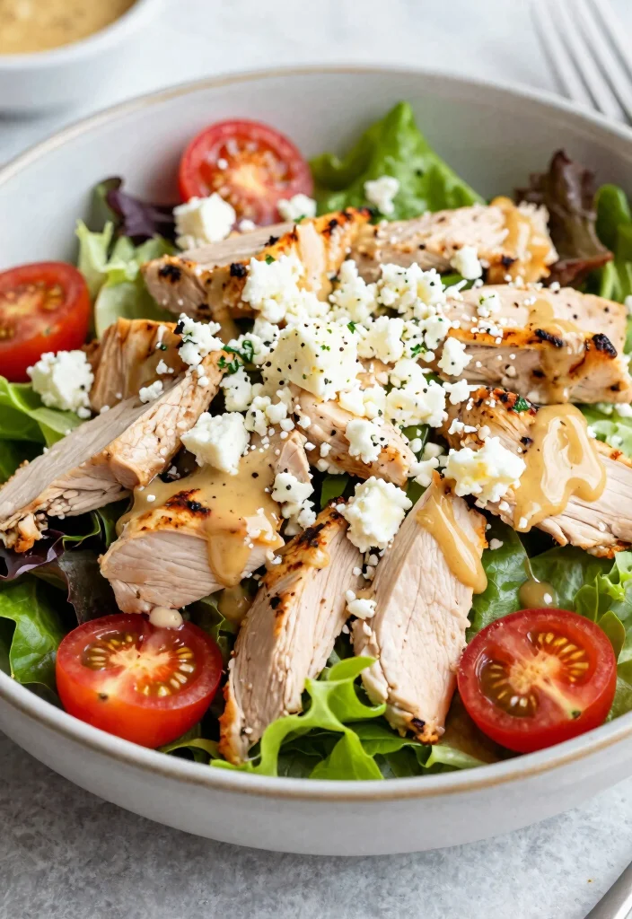 18 Thai Chicken Salad Recipes (Fresh & Vibrant) - 15. Thai Chicken Salad with Feta 1