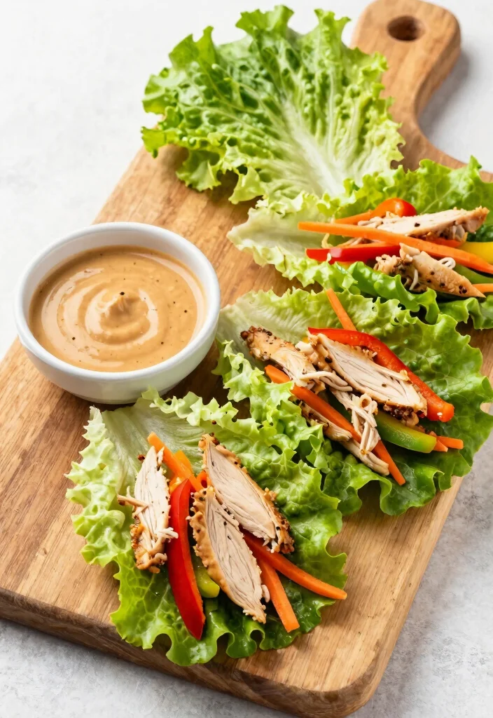 18 Thai Chicken Salad Recipes (Fresh & Vibrant) - 5. Thai Chicken Salad Wraps 1