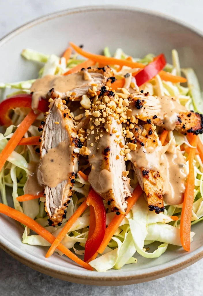 18 Thai Chicken Salad Recipes (Fresh & Vibrant) - 8. Thai Chicken Salad with Cabbage 1