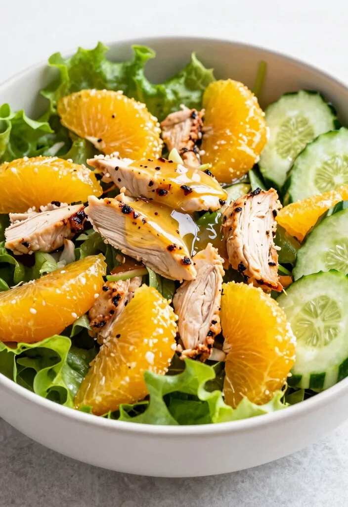 18 Thai Chicken Salad Recipes (Fresh & Vibrant) - 9. Thai Chicken Salad with Citrus Dressing 1