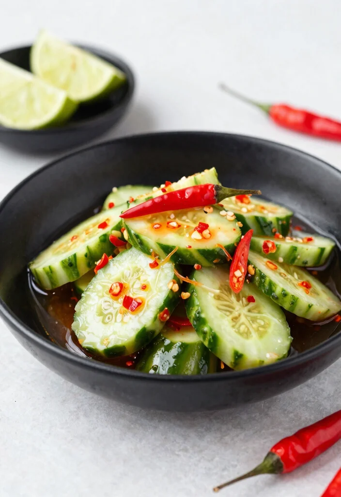 18 Thai Cucumber Salad Recipes (Refreshing & Light) - 2. Spicy Thai Cucumber Salad 1