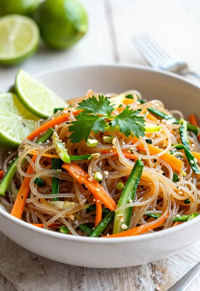 18 Thai Street Food Recipes (Authentic & Bold) - 10. Yum Woon Sen (Glass Noodle Salad) 1