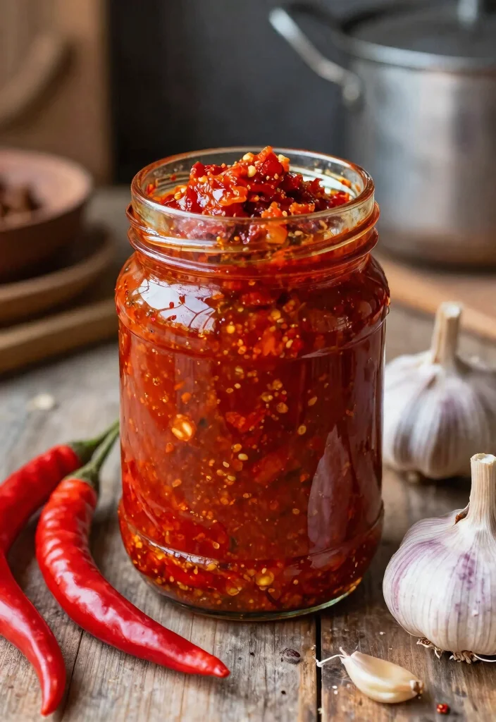 18 Thai Street Food Recipes (Authentic & Bold) - 15. Nam Prik Pao (Thai Chili Paste) 1