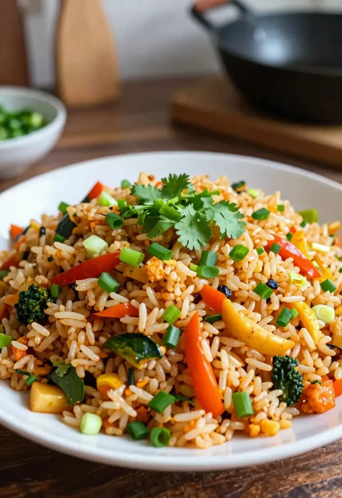 18 Thai Street Food Recipes (Authentic & Bold) - 3. Khao Pad (Vegetable Fried Rice) 1