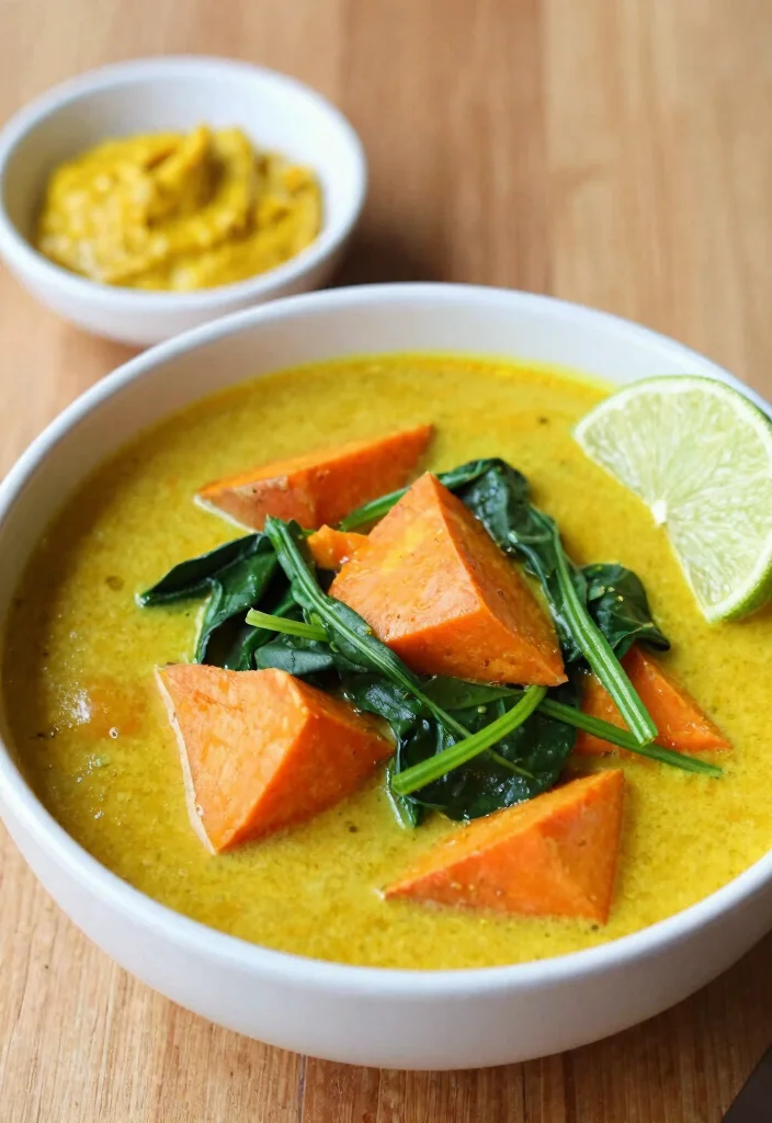 18 Vegan Thai Curry Soup Recipes (Red, Green, Yellow) - 3. Hearty Yellow Curry Vegetable Soup 1