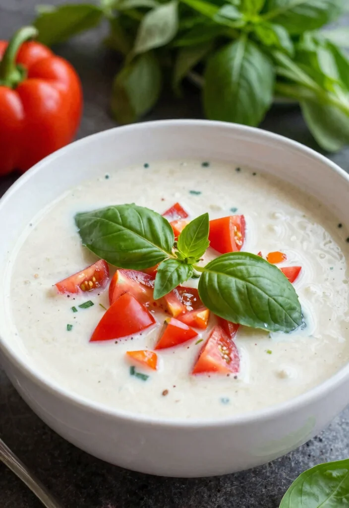 18 Vegan Thai Curry Soup Recipes (Red, Green, Yellow) - 6. Thai Basil Coconut Soup 1