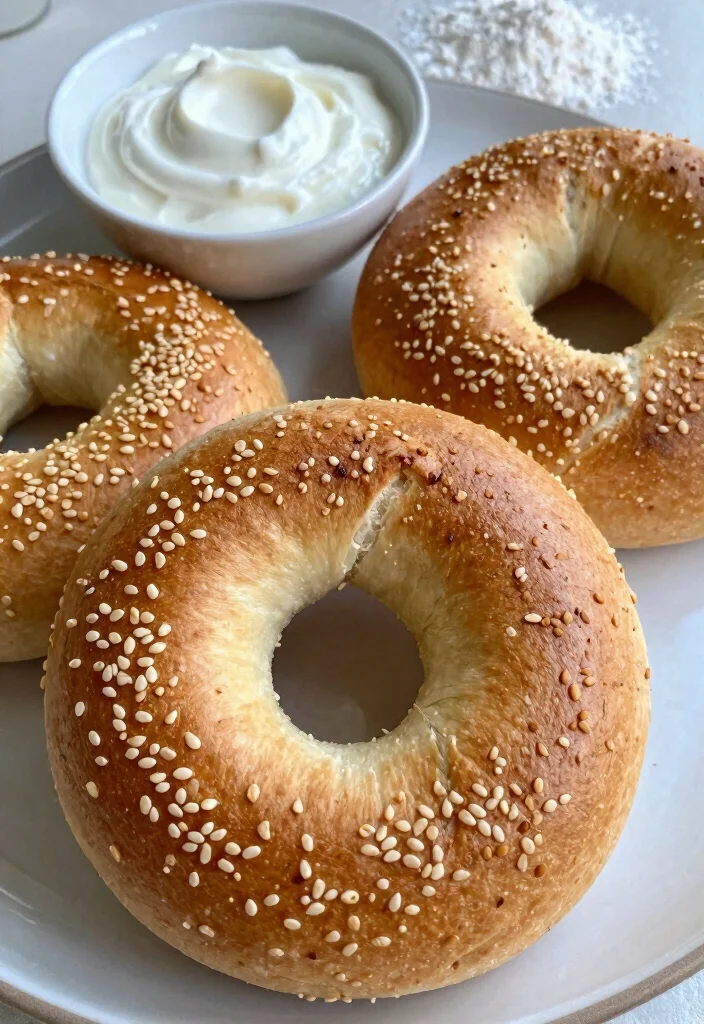 19 Air Fryer Greek Yogurt Bagels (Crispy Outside) - 1. Basic Greek Yogurt Bagel Recipe 1