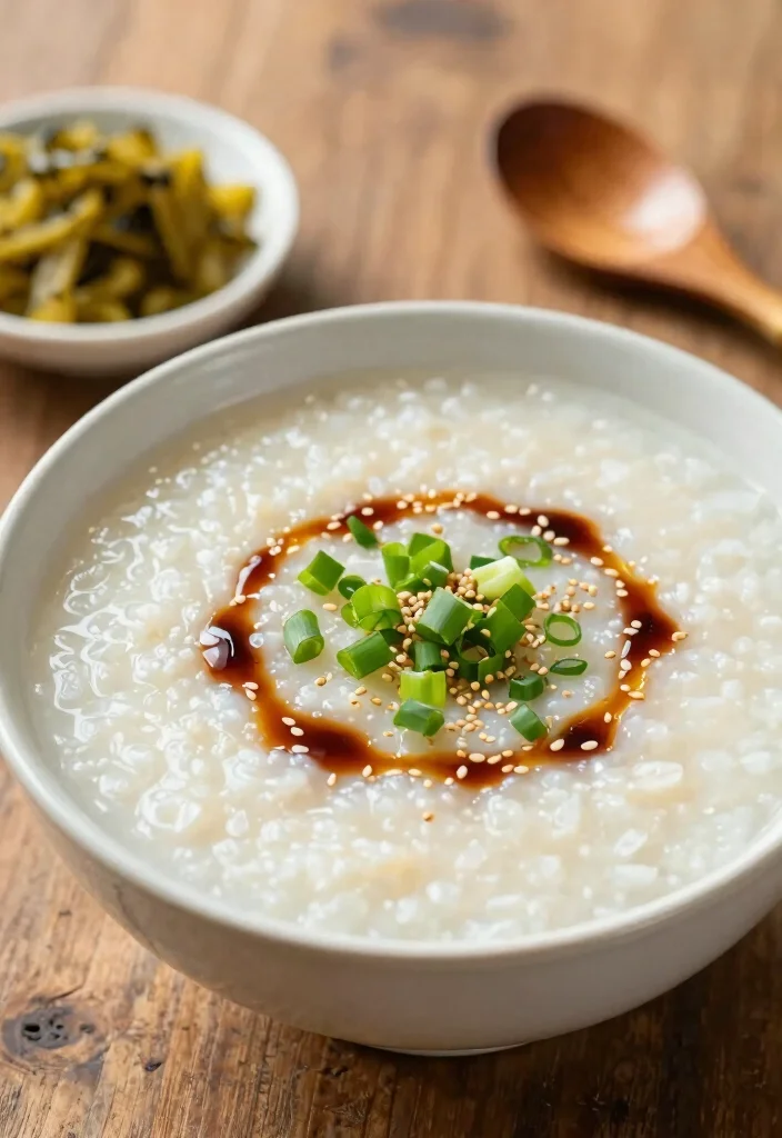 19 Chinese Breakfast Recipes (Start the Day Right) - 1. Classic Congee 1
