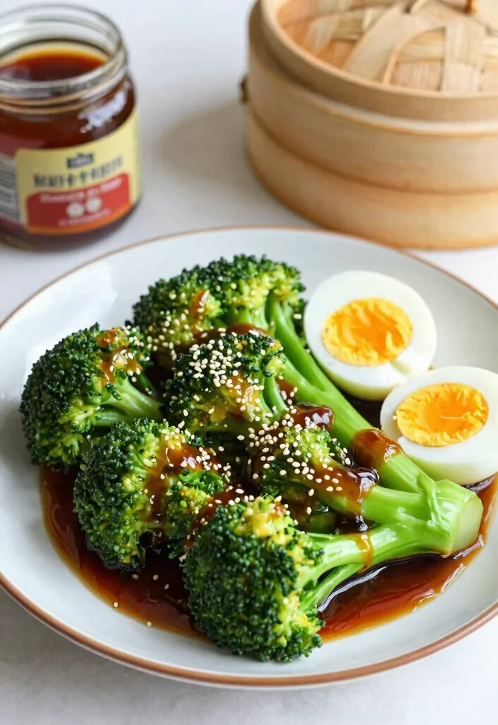 19 Chinese Breakfast Recipes (Start the Day Right) - 13. Chinese Broccoli with Sesame Sauce 1