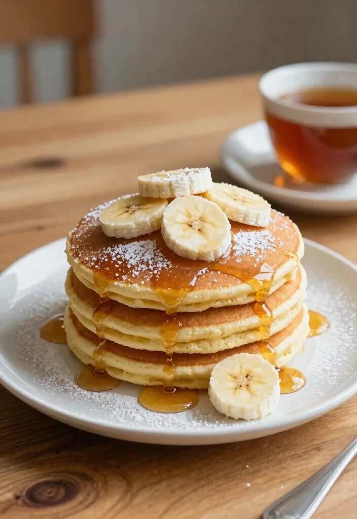19 Chinese Breakfast Recipes (Start the Day Right) - 18. Banana Pancakes 1