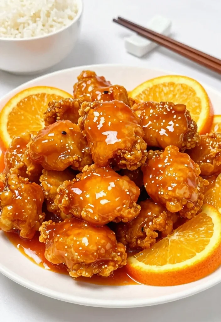 19 Chinese Chicken Dishes (Easy Family Favorites) - 7. Orange Chicken 1