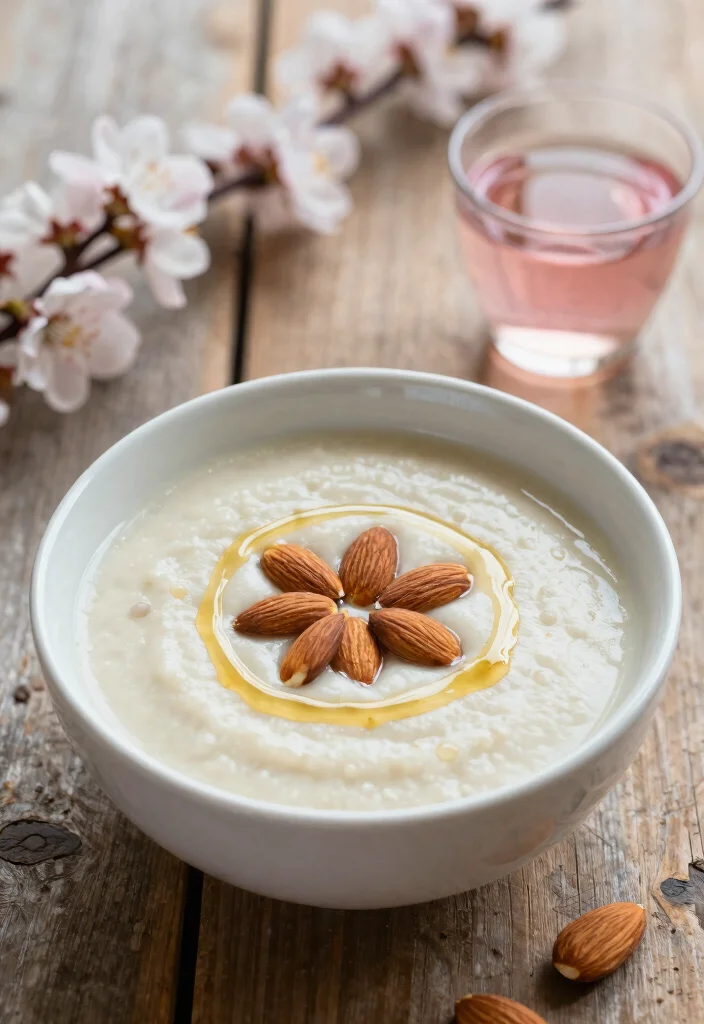 19 Chinese Dessert Soups (Warm & Comforting) - 4. Almond Soup (杏仁汤) 1