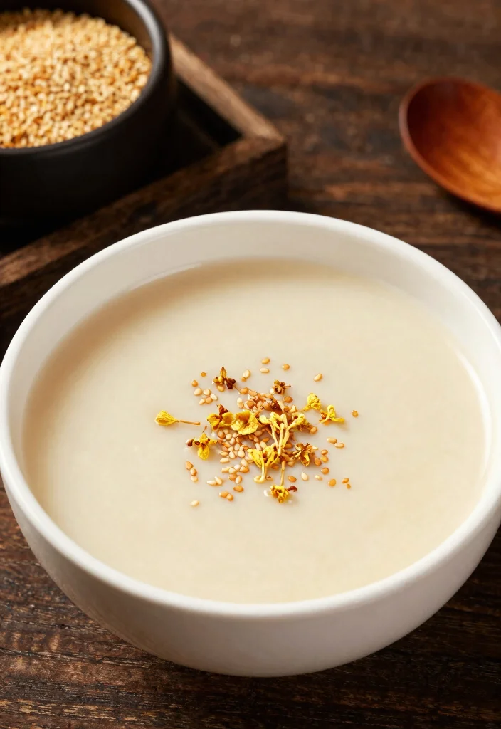 19 Chinese Dessert Soups (Warm & Comforting) - 5. Sesame Soup (芝麻汤) 1