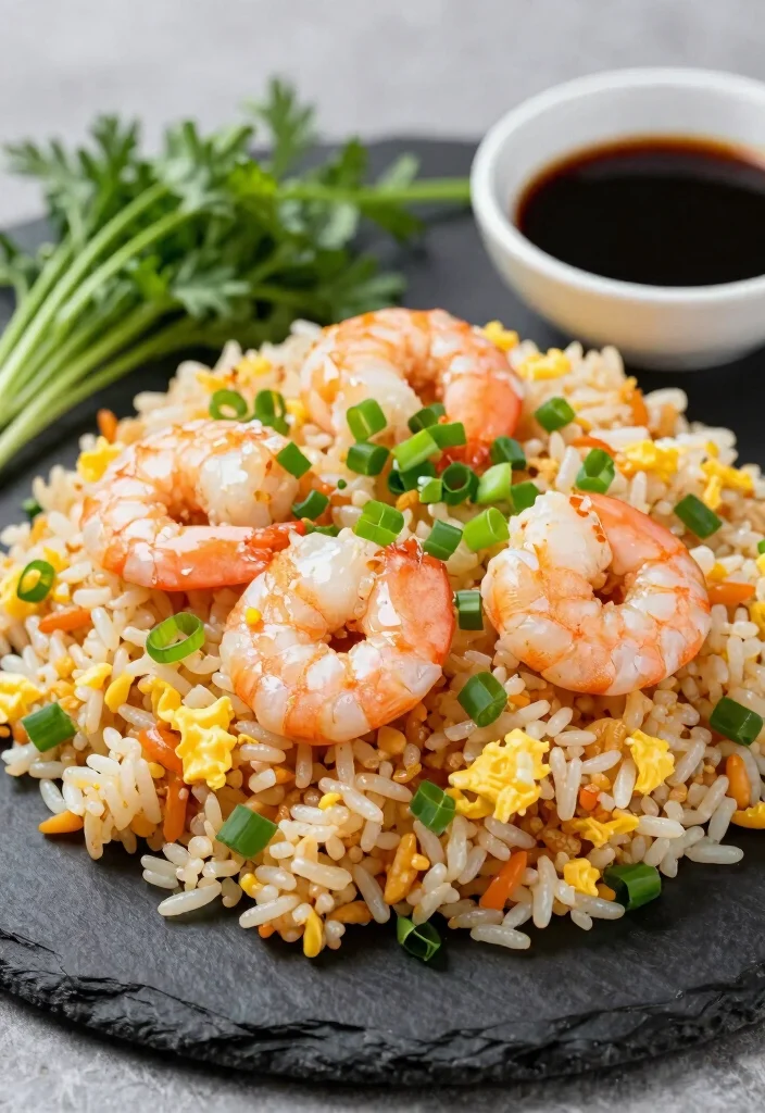 19 Chinese Egg Fried Rice Recipes (Simple & Perfect) - 19. Prawn Egg Fried Rice 1