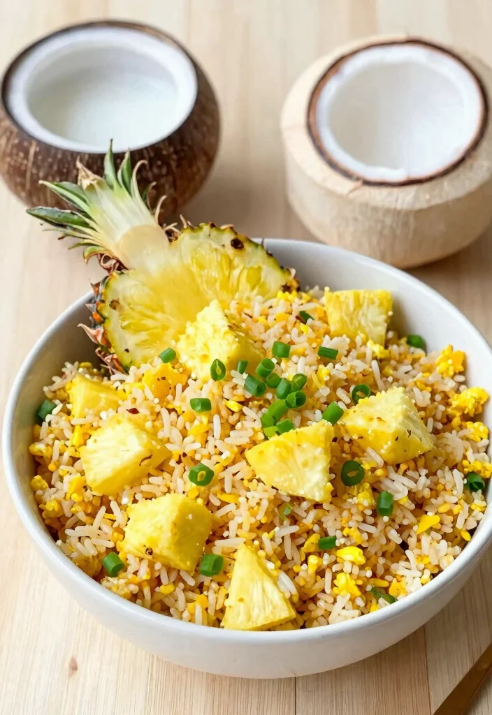 19 Chinese Egg Fried Rice Recipes (Simple & Perfect) - 5. Coconut Egg Fried Rice 1