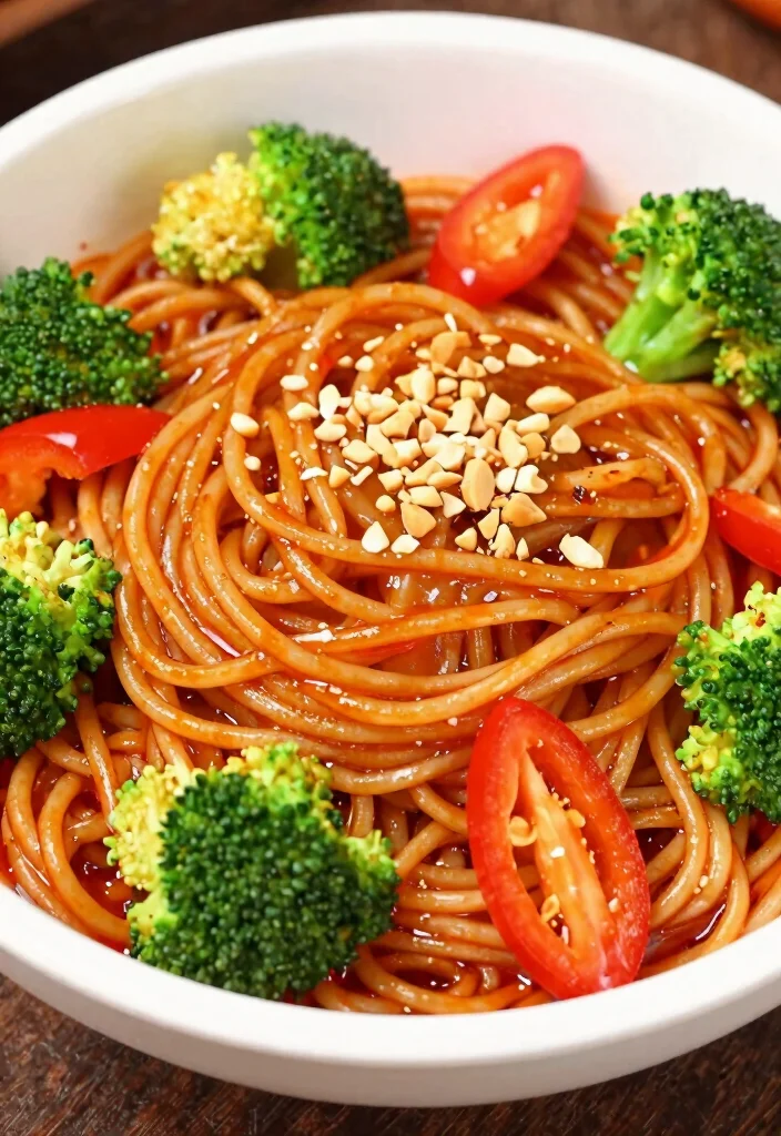 19 Chinese Noodle Dishes: Quick, Easy, Delicious - 2. Spicy Szechuan Noodles 1