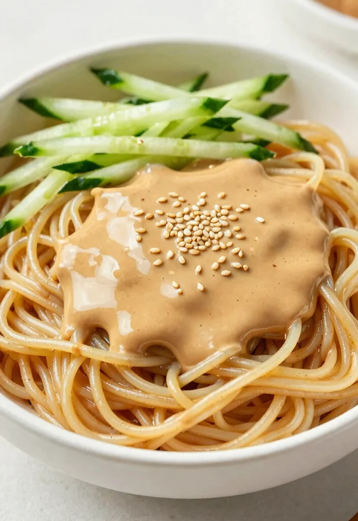 19 Chinese Noodle Dishes: Quick, Easy, Delicious - 3. Cold Sesame Noodles 1
