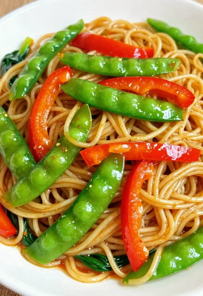 19 Chinese Noodle Dishes: Quick, Easy, Delicious - 4. Lo Mein with Seasonal Vegetables 1