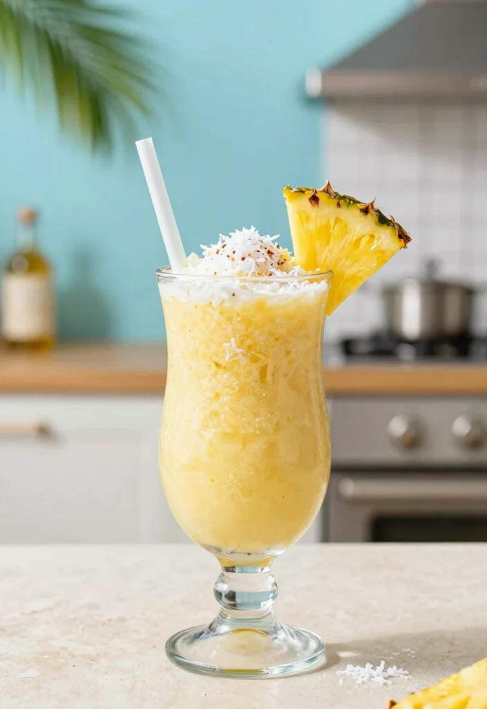 19 Greek Yogurt Smoothie Recipes (Creamy & Quick) - 12. Pineapple Coconut Smoothie 1