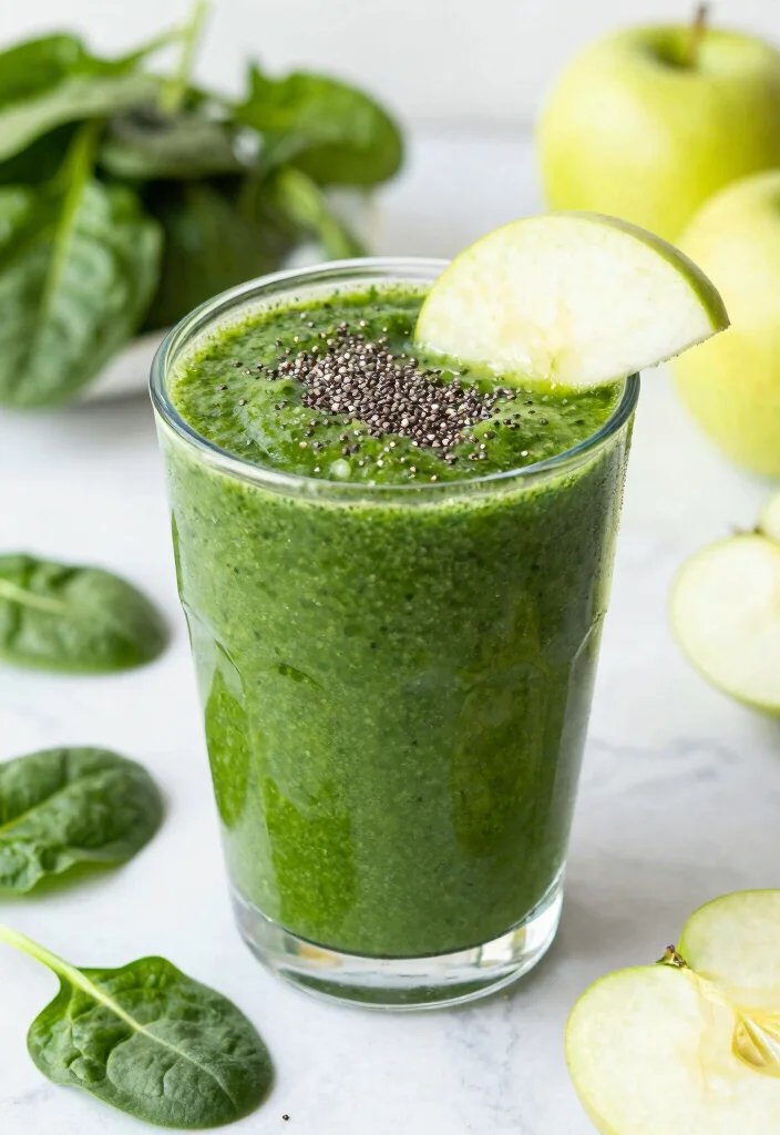 19 Greek Yogurt Smoothie Recipes (Creamy & Quick) - 5. Green Goddess Smoothie 1