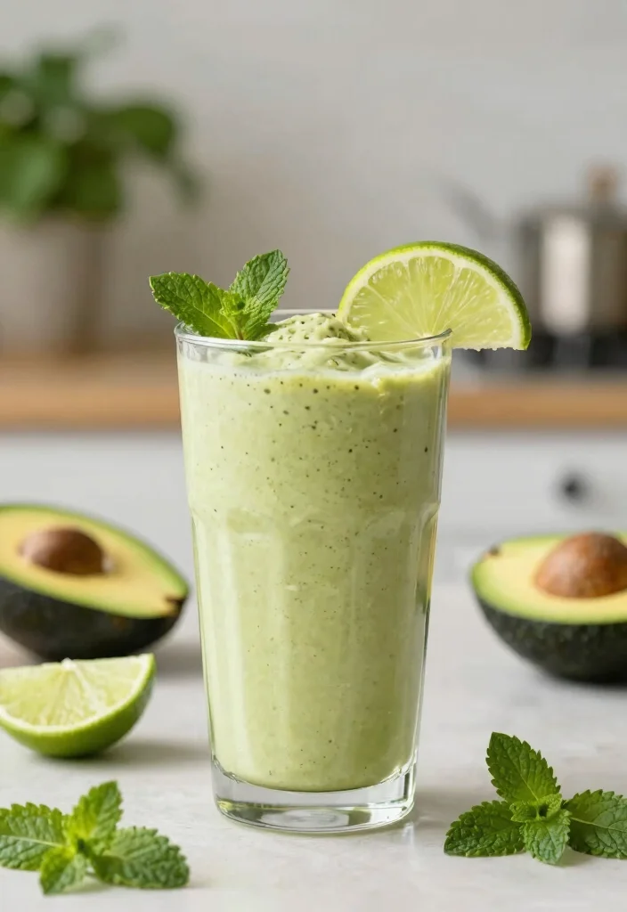 19 Greek Yogurt Smoothie Recipes (Creamy & Quick) - 6. Creamy Avocado Smoothie 1