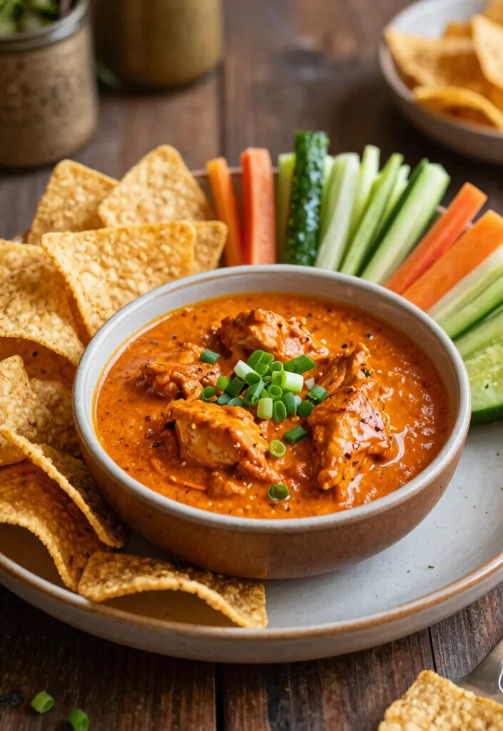 19 Red Thai Curry Chicken Recipes (Restaurant Quality) - 12. Creamy Red Thai Curry Chicken Dip 1