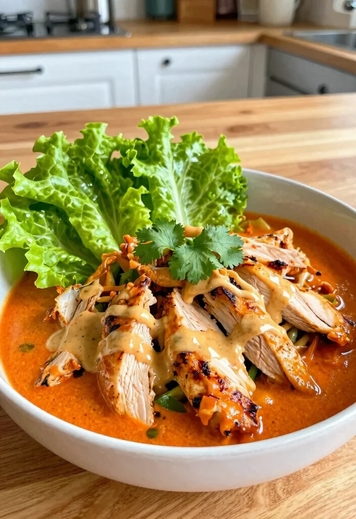 19 Red Thai Curry Chicken Recipes (Restaurant Quality) - 16. Red Thai Curry Chicken Salad 1