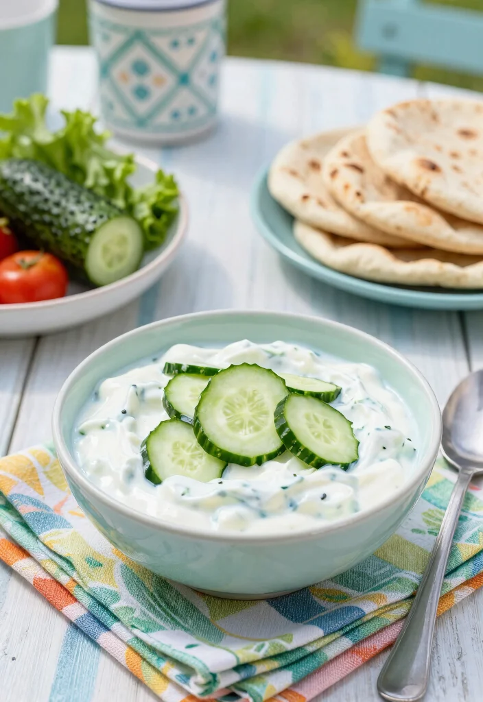 19 Savory Greek Yogurt Recipes (Dips & Spreads) - 12. Greek Yogurt and Cucumber Relish 1