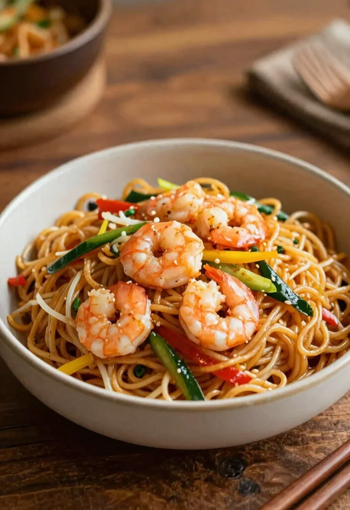 19 Shrimp Pad Thai Recipes (Quick & Easy) - 17. One-Pot Shrimp Pad Thai 1